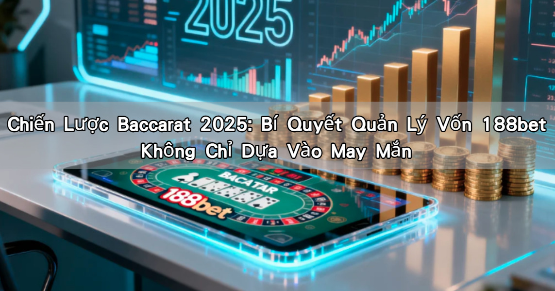 Chiến Lược Baccarat 2025: Bí Quyết Quản Lý Vốn 188bet Không Chỉ Dựa Vào May Mắn